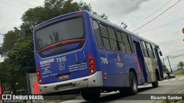 BR Mobilidade Baixada Santista 7915 na cidade de Cubatão, São Paulo, Brasil, por Ricardo Santos. Número da foto: #9701563.