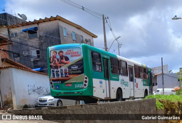 OT Trans - Ótima Salvador Transportes 21020 na cidade de Salvador, Bahia, Brasil, por Gabriel Guimarães. ID da foto: 9701389.