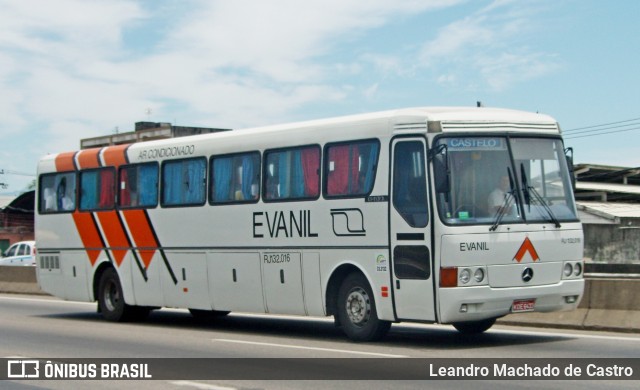 Evanil Transportes e Turismo RJ 132.016 na cidade de Rio de Janeiro, Rio de Janeiro, Brasil, por Leandro Machado de Castro. ID da foto: 9621528.