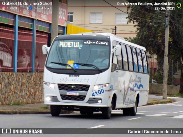 Qualität Vertrauen Transportes 4100 na cidade de Jundiaí, São Paulo, Brasil, por Gabriel Giacomin de Lima. ID da foto: 9622122.