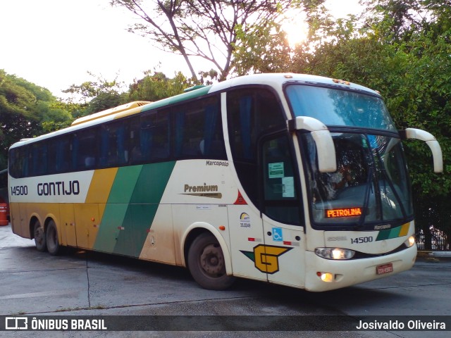 Empresa Gontijo de Transportes 14500 na cidade de São Paulo, São Paulo, Brasil, por Josivaldo Oliveira. ID da foto: 9622579.