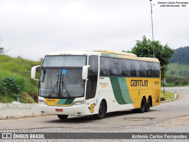 Empresa Gontijo de Transportes 12625 na cidade de João Monlevade, Minas Gerais, Brasil, por Antonio Carlos Fernandes. ID da foto: 9620187.