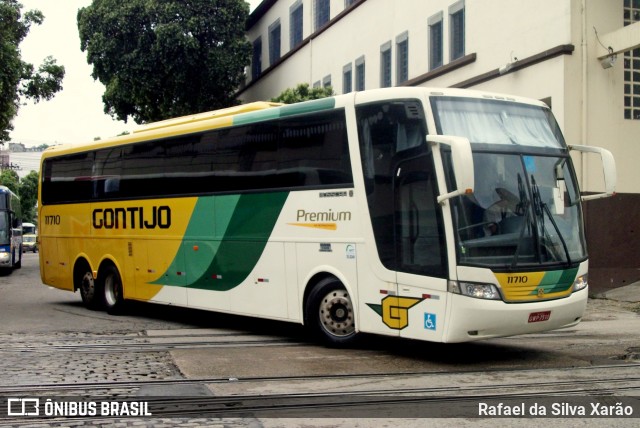 Empresa Gontijo de Transportes 11710 na cidade de Rio de Janeiro, Rio de Janeiro, Brasil, por Rafael da Silva Xarão. ID da foto: 9622434.