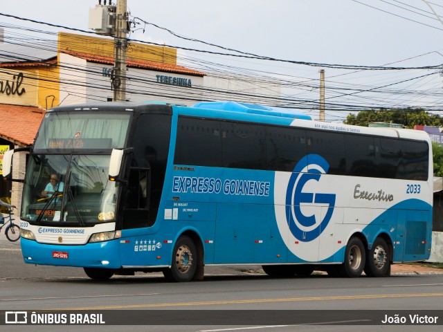 Expresso Goianense 2033 na cidade de Teresina, Piauí, Brasil, por João Victor. ID da foto: 9622681.