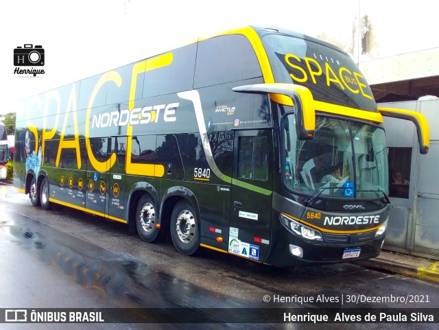 Expresso Nordeste 5840 na cidade de Campinas, São Paulo, Brasil, por Henrique Alves de Paula Silva. Número da foto: #9619386.