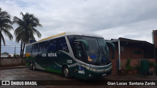 Via Nova Transportes Coletivos 1255 na cidade de Cacoal, Rondônia, Brasil, por Gian Lucas  Santana Zardo. Número da foto: #9620072.