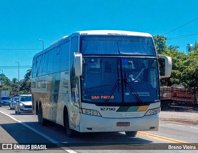 Empresa Gontijo de Transportes 12790 na cidade de Campos dos Goytacazes, Rio de Janeiro, Brasil, por Breno Vieira. ID da foto: 9621232.