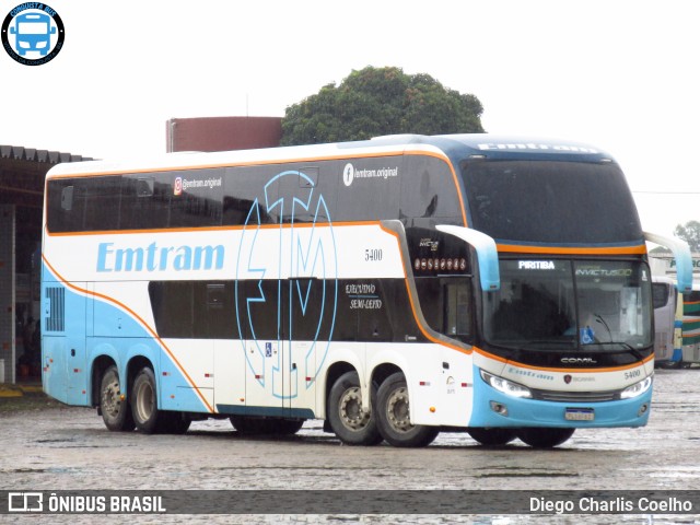 Emtram 5400 na cidade de Vitória da Conquista, Bahia, Brasil, por Diego Charlis Coelho. Número da foto: #9622455.
