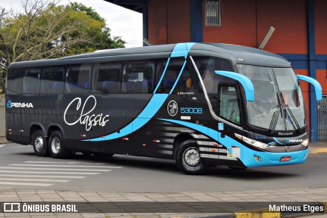 Empresa de Ônibus Nossa Senhora da Penha 53008 na cidade de Porto Alegre, Rio Grande do Sul, Brasil, por Matheus Etges. Número da foto: #9622025.