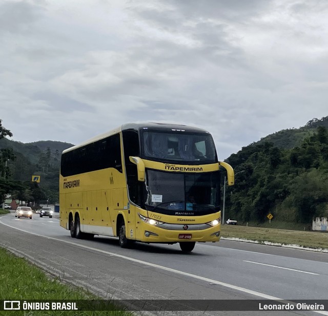 Viação Itapemirim 17023 na cidade de Areal, Rio de Janeiro, Brasil, por Leonardo Oliveira. ID da foto: 9619318.