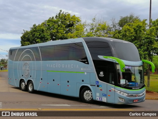Viação Garcia 8514 na cidade de Cascavel, Paraná, Brasil, por Carlos Campos. Número da foto: #9622257.