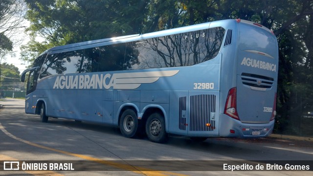 Viação Águia Branca 32980 na cidade de São Paulo, São Paulo, Brasil, por Espedito de Brito Gomes. Número da foto: #9622776.