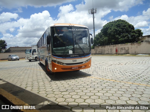 Viação Sertaneja 540 na cidade de Belo Horizonte, Minas Gerais, Brasil, por Paulo Alexandre da Silva. ID da foto: 9620766.