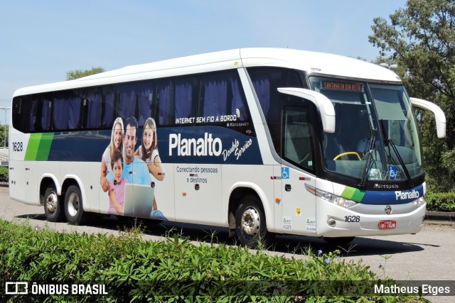 Planalto Transportes 1628 na cidade de Santa Maria, Rio Grande do Sul, Brasil, por Matheus Etges. ID da foto: 9620937.