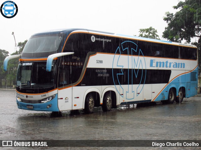 Emtram 5390 na cidade de Vitória da Conquista, Bahia, Brasil, por Diego Charlis Coelho. Número da foto: #9622336.