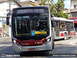 Viação Metrópole Paulista - Zona Sul 7 3611 na cidade de Itapecerica da Serra, São Paulo, Brasil, por Marcus Vinicius de Amorim. Número da foto: #:id.