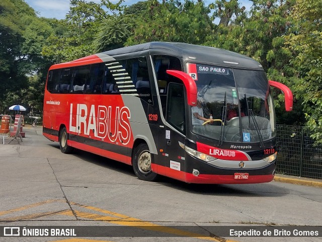 Lirabus 12119 na cidade de São Paulo, São Paulo, Brasil, por Espedito de Brito Gomes. Número da foto: #9704202.