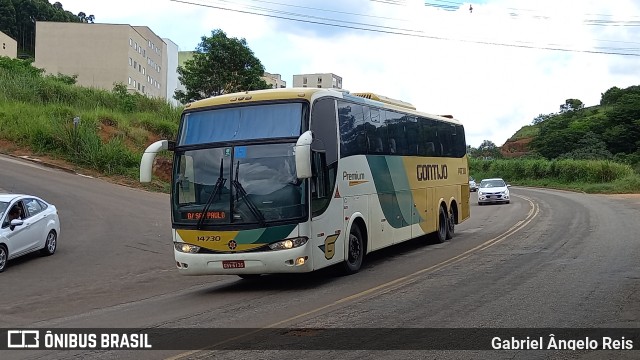 Empresa Gontijo de Transportes 14730 na cidade de Caratinga, Minas Gerais, Brasil, por Gabriel Ângelo Reis. Número da foto: #9707925.