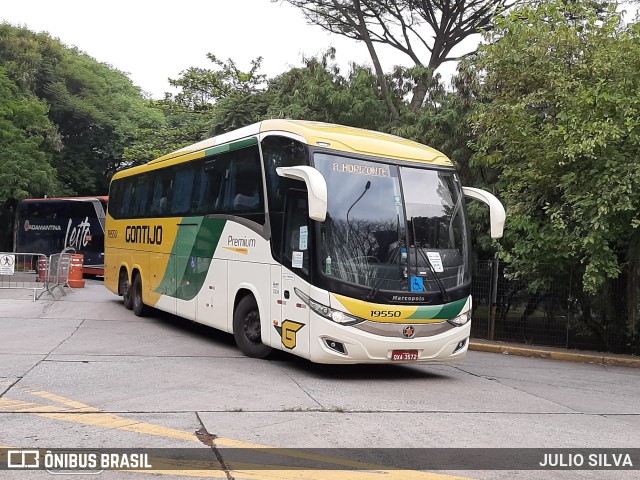 Empresa Gontijo de Transportes 19550 na cidade de São Paulo, São Paulo, Brasil, por JULIO SILVA. ID da foto: 9708094.