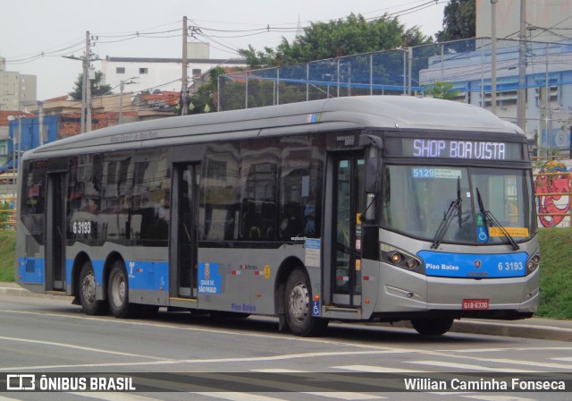 Viação Paratodos > São Jorge > Metropolitana São Paulo > Mobibrasil 6 3193 na cidade de São Paulo, São Paulo, Brasil, por Willian Caminha Fonseca. Número da foto: #9707982.