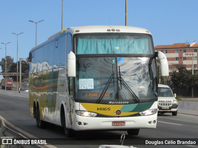 Empresa Gontijo de Transportes 14165 na cidade de Belo Horizonte, Minas Gerais, Brasil, por Douglas Célio Brandao. ID da foto: 9706914.