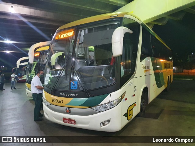 Empresa Gontijo de Transportes 19320 na cidade de Araxá, Minas Gerais, Brasil, por Leonardo Campos. Número da foto: #9704485.