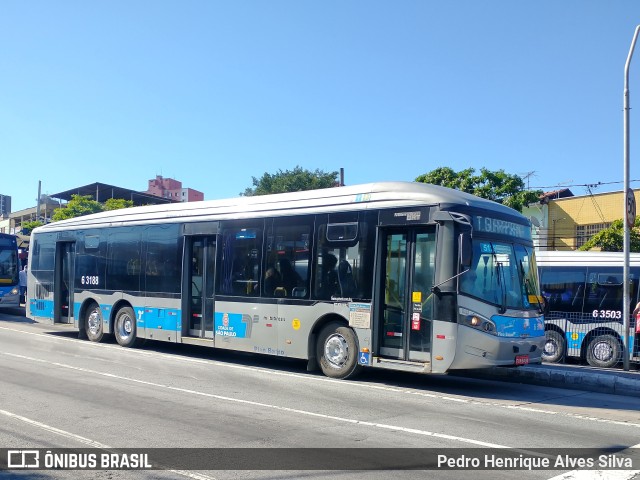 Viação Paratodos > São Jorge > Metropolitana São Paulo > Mobibrasil 6 3188 na cidade de São Paulo, São Paulo, Brasil, por Pedro Henrique Alves Silva. Número da foto: #9704637.