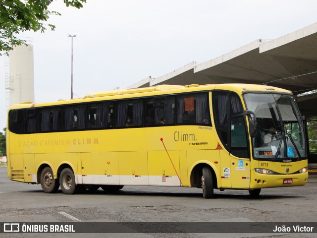 Viação Itapemirim 8715 na cidade de Teresina, Piauí, Brasil, por João Victor. ID da foto: 9707862.