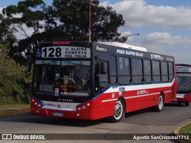 El Puente S.A.T. 66 na cidade de La Tablada, La Matanza, Buenos Aires, Argentina, por Agustin SanCristobal1712. Número da foto: #9706856.