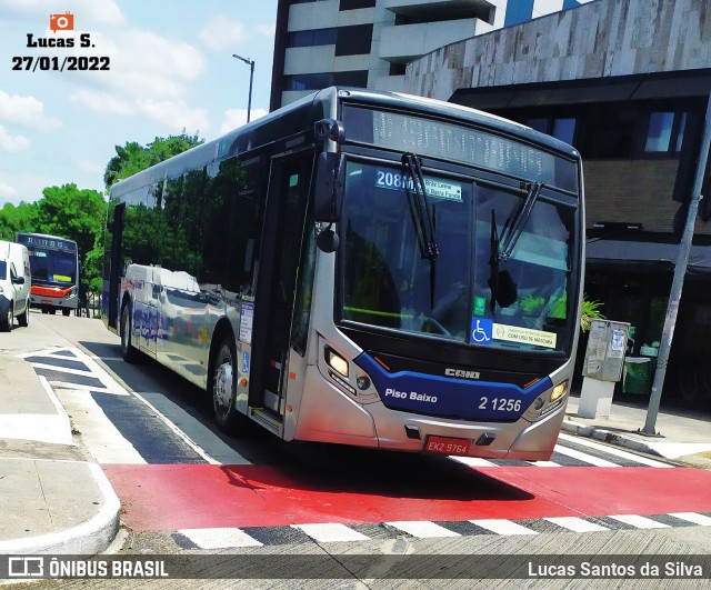 Sambaíba Transportes Urbanos 2 1256 na cidade de São Paulo, São Paulo, Brasil, por Lucas Santos da Silva. ID da foto: 9707232.