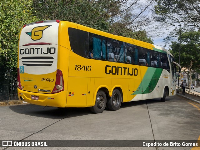 Empresa Gontijo de Transportes 18410 na cidade de São Paulo, São Paulo, Brasil, por Espedito de Brito Gomes. Número da foto: #9704158.