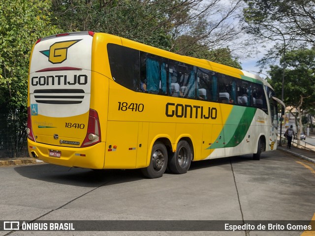 Empresa Gontijo de Transportes 18410 na cidade de São Paulo, São Paulo, Brasil, por Espedito de Brito Gomes. ID da foto: 9704158.