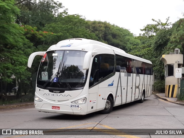 Viação Atibaia São Paulo 2114 na cidade de São Paulo, São Paulo, Brasil, por JULIO SILVA. Número da foto: #9707888.