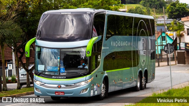 Viação Garcia 8653 na cidade de Joinville, Santa Catarina, Brasil, por Vinicius Petris. ID da foto: 9705438.