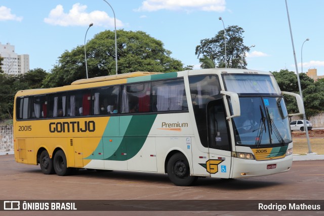 Empresa Gontijo de Transportes 20015 na cidade de Maringá, Paraná, Brasil, por Rodrigo Matheus. ID da foto: 9706027.