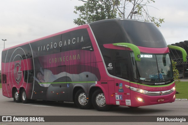 Viação Garcia 8715 na cidade de Florianópolis, Santa Catarina, Brasil, por RM Busologia. ID da foto: 9706461.