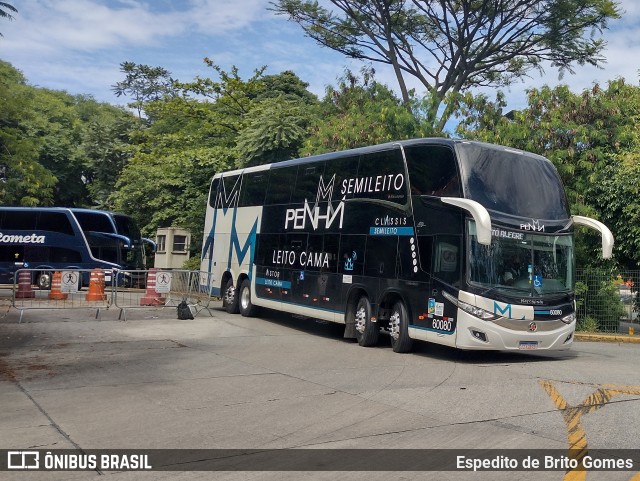 Empresa de Ônibus Nossa Senhora da Penha 60080 na cidade de São Paulo, São Paulo, Brasil, por Espedito de Brito Gomes. Número da foto: #9704255.