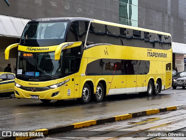 Viação Itapemirim 17015 na cidade de Rio de Janeiro, Rio de Janeiro, Brasil, por Jonathan Oliveira. ID da foto: 9705798.