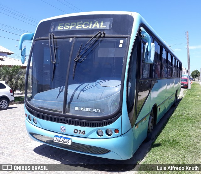 Ônibus Particulares 014 na cidade de Rio Grande, Rio Grande do Sul, Brasil, por Luis Alfredo Knuth. ID da foto: 9708115.