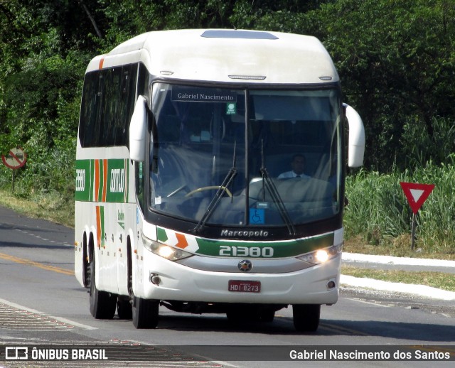Empresa Gontijo de Transportes 21380 na cidade de Itajuípe, Bahia, Brasil, por Gabriel Nascimento dos Santos. Número da foto: #9705089.