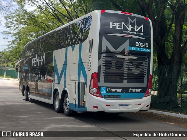 Empresa de Ônibus Nossa Senhora da Penha 60040 na cidade de São Paulo, São Paulo, Brasil, por Espedito de Brito Gomes. ID da foto: 9707772.