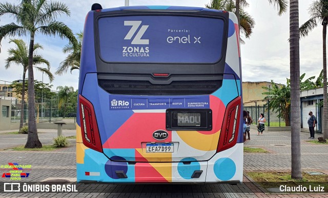 Transportes Paranapuan 10201 na cidade de Rio de Janeiro, Rio de Janeiro, Brasil, por Claudio Luiz. Número da foto: #9707182.