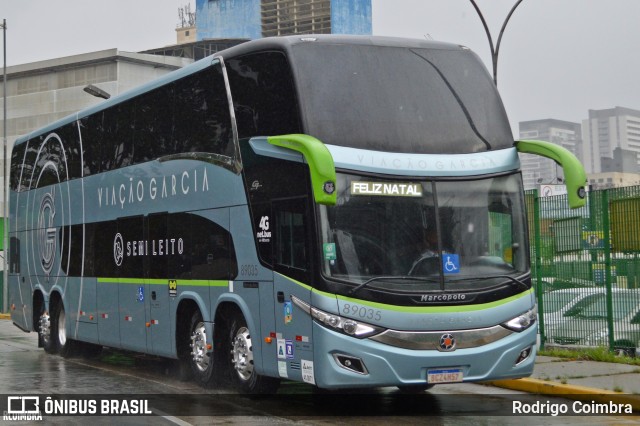 Viação Garcia 89035 na cidade de São Paulo, São Paulo, Brasil, por Rodrigo Coimbra. ID da foto: 9705259.