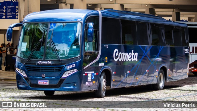 Viação Cometa 721912 na cidade de Joinville, Santa Catarina, Brasil, por Vinicius Petris. Número da foto: #9705490.