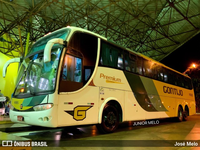 Empresa Gontijo de Transportes 14185 na cidade de Maringá, Paraná, Brasil, por José Melo. Número da foto: #9708111.