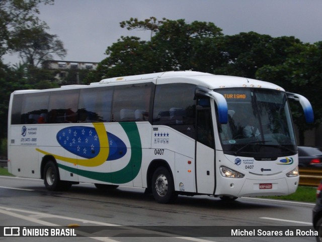 Marinho Transporte e Turismo 0407 na cidade de Queimados, Rio de Janeiro, Brasil, por Michel Soares da Rocha. ID da foto: 9706278.