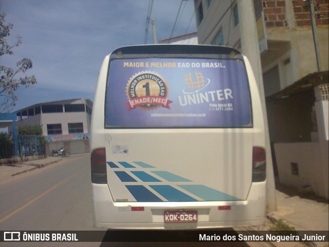 Ônibus Particulares 152.368 na cidade de Iguaí, Bahia, Brasil, por Mario dos Santos Nogueira Junior. Número da foto: #9707121.
