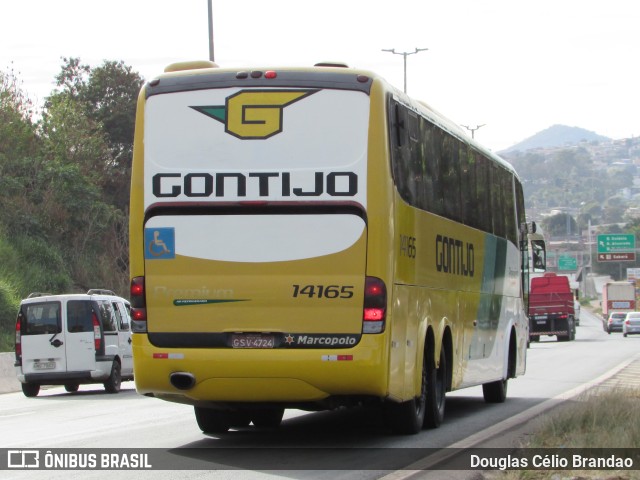 Empresa Gontijo de Transportes 14165 na cidade de Belo Horizonte, Minas Gerais, Brasil, por Douglas Célio Brandao. ID da foto: 9706917.