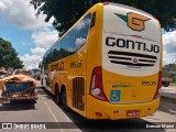 Empresa Gontijo de Transportes 19535 na cidade de Ubaporanga, Minas Gerais, Brasil, por Everson Marini. ID da foto: :id.