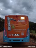 FAOL - Friburgo Auto Ônibus 571 na cidade de Nova Friburgo, Rio de Janeiro, Brasil, por Ademar Taveira. Número da foto: #:id.